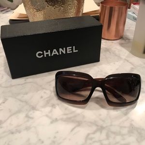 Classic Chanel Mother of Pearl Sunglasses